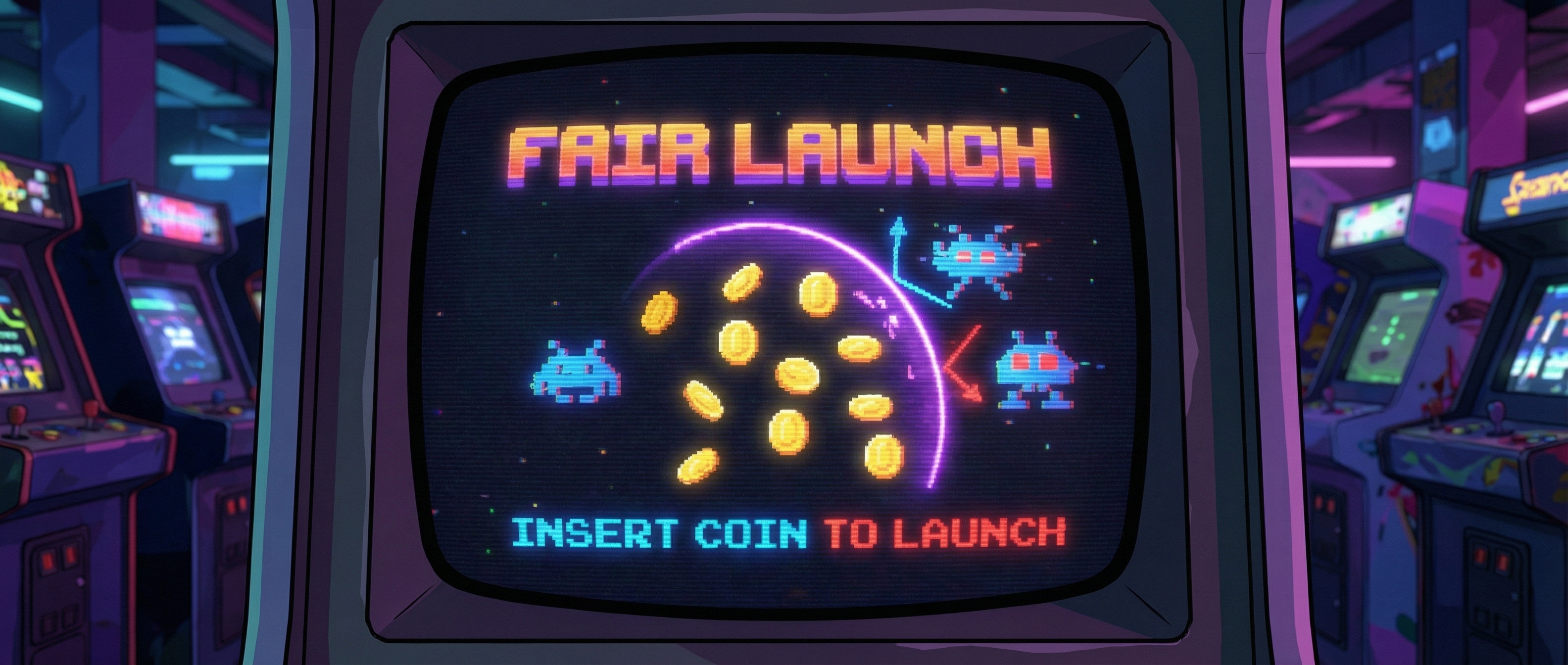 INSERT COIN TO LAUNCH